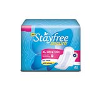 Stayfree Secure XL Dry Cover Ultra-Thin Sanitary Pads with Wings (6 Pads) 